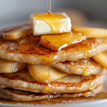 Apple Cinnamon Harvest Pancakes