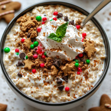 Christmas Cookie Overnight Oats