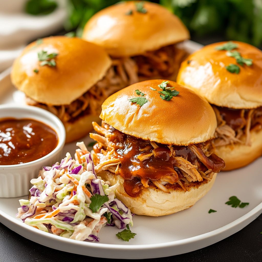  BBQ Chicken Sliders 