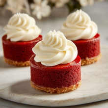 Red Velvet Mini Cheesecake