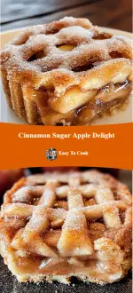 Cinnamon Sugar Apple Delight