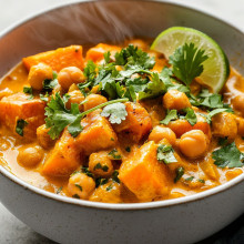 Sweet Potato and Chickpea Curry