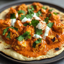  Chicken Tikka Masala Flatbread 