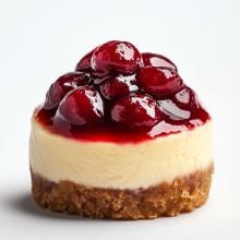 Cherry Bliss Mini Cheesecake