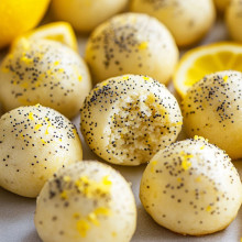  Lemon Poppy Seed Bites 
