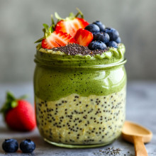 Matcha Green Tea Overnight Oats