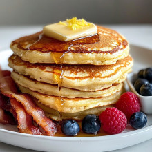 Lemon Zest Pancakes