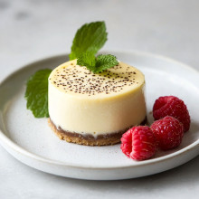 Classic Vanilla Bean Mini Cheesecake