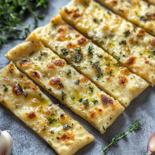 Garlic Herb Gluten-Free Flatbread