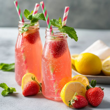  Strawberry Lemonade Minis