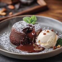 Mini Chocolate Lava Cakes