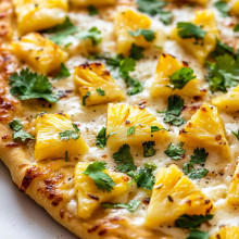 Tropical Pineapple Flatbread