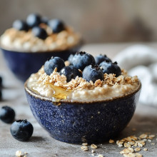 Blueberry Muffin Overnight Oats