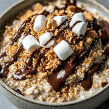 S’mores Overnight Oats