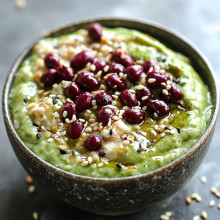 Japanese Matcha Red Bean Overnight Oats