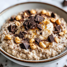  Cashew Mocha Hazelnut Overnight Oats 