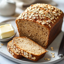 Oat and Whey Protein Bread