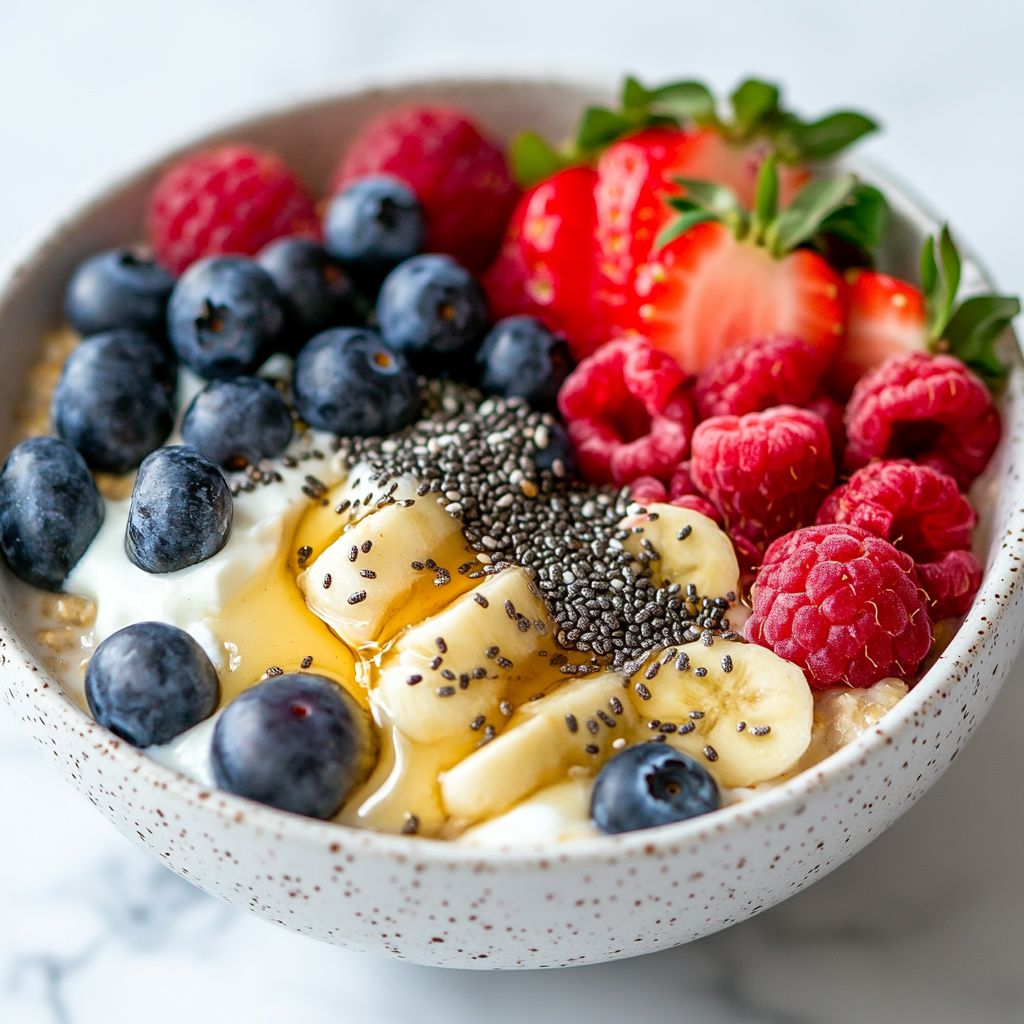 Berry Blast High-Protein Overnight Oats