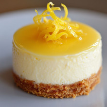 Lemon Zest Mini Cheesecake