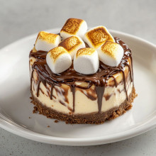 S’mores Mini Cheesecake