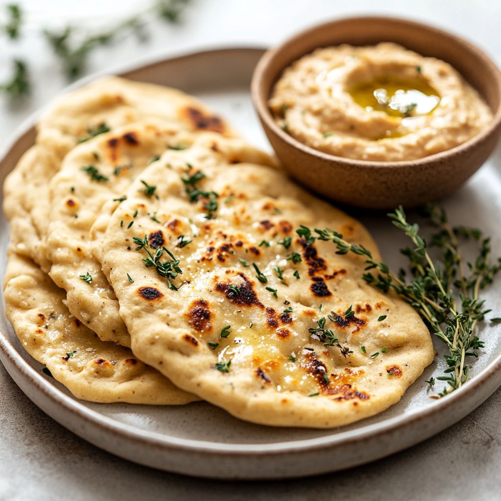 Gluten-Free Flatbread with Almond Flour
