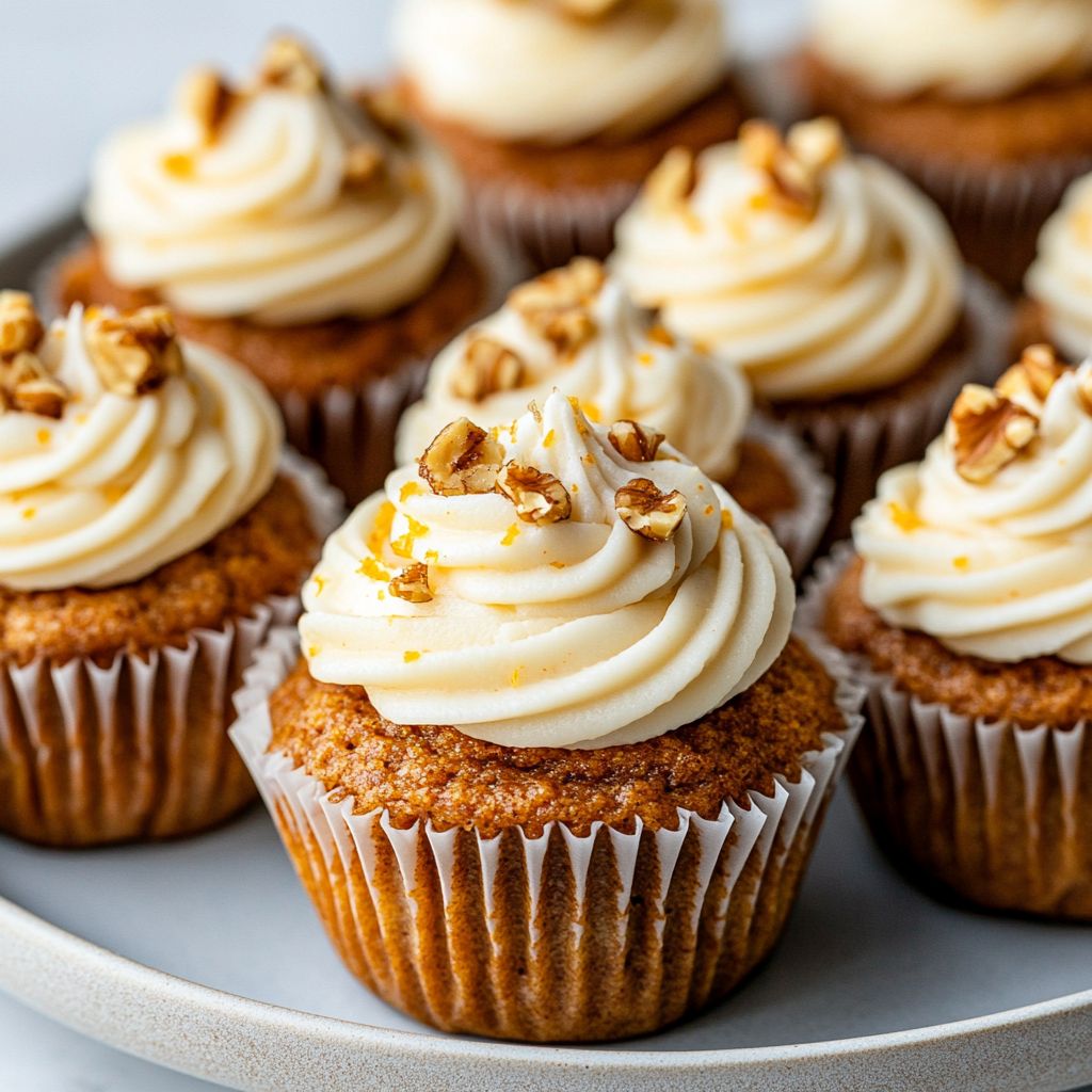  Carrot Cake Mini Muffins 