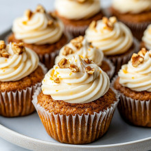  Carrot Cake Mini Muffins 