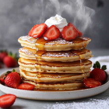 Strawberry Delight Pancakes