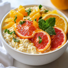 Spring Sunshine Citrus Overnight Oats