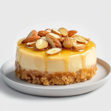 Honey Almond Mini Cheesecake