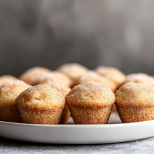 Cinnamon Sugar Mini Muffins