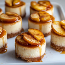 Apple Cinnamon Mini Cheesecake