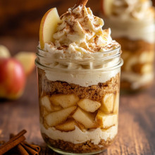 Cinnamon Apple Cake Jar
