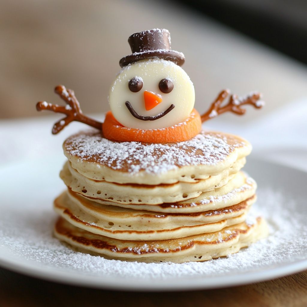 Frosty the Snowman Pancakes