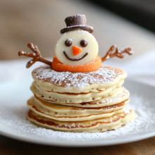 Frosty the Snowman Pancakes