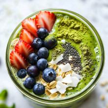 Matcha Green Tea Overnight Oats