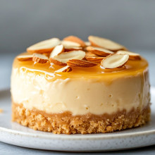 Honey Almond Mini Cheesecake