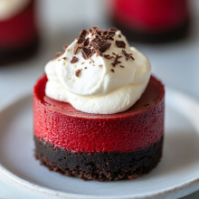 Red Velvet Mini Cheesecake