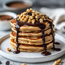  Peanut Butter Cup Pancakes (Healthy Style) 