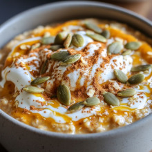 Spiced Chai Pumpkin Overnight Oats