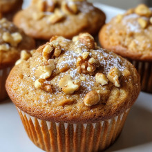 Peanut Butter Banana Muffins