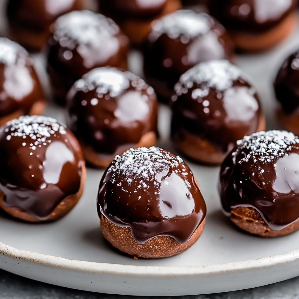 Mini Chocolate Donut Holes
