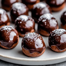 Mini Chocolate Donut Holes