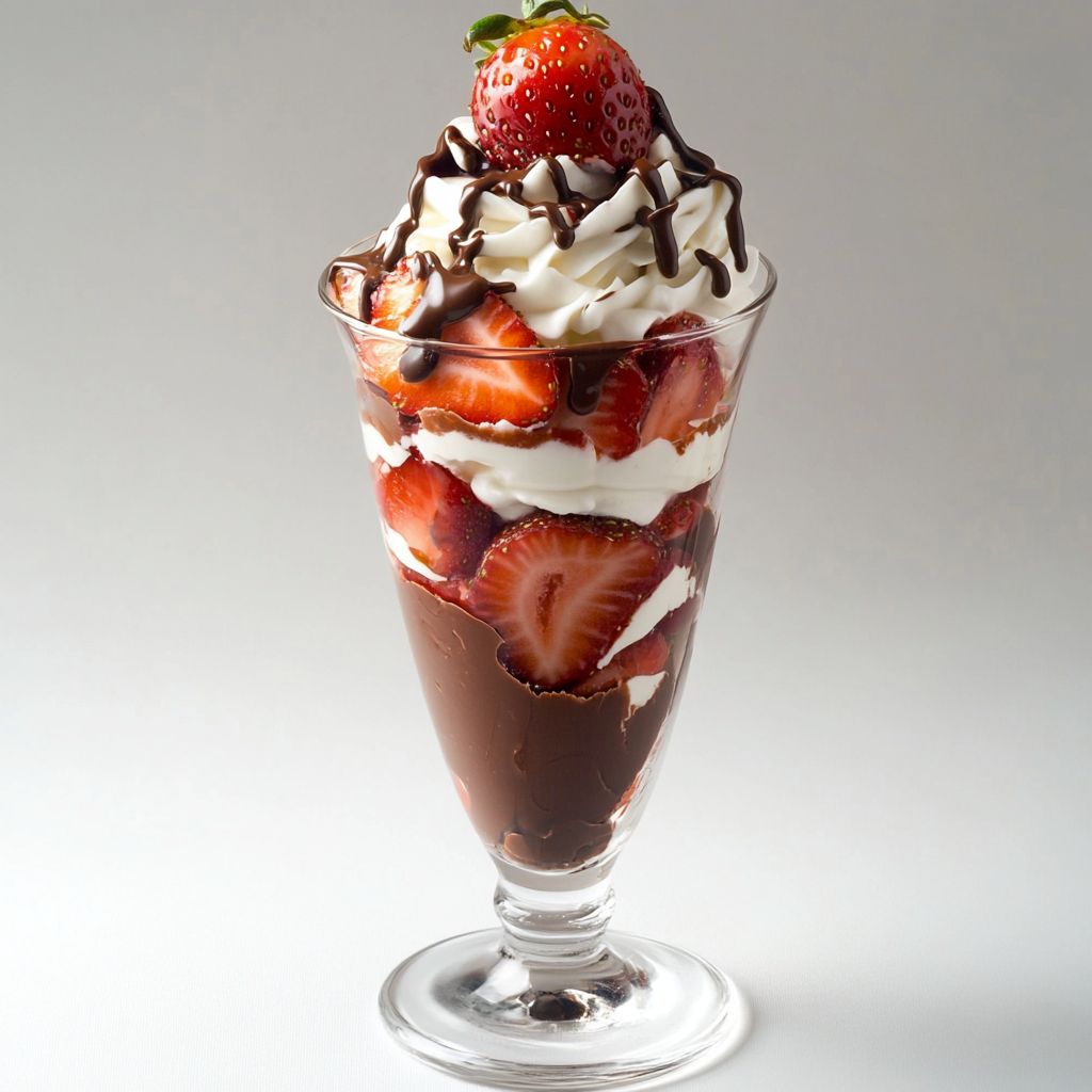  Chocolate Covered Strawberry Parfait 