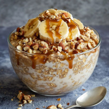 Toffee Crunch Overnight Oats