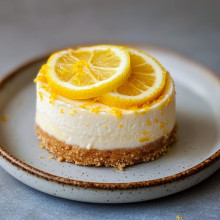 Lemon Zest Mini Cheesecake