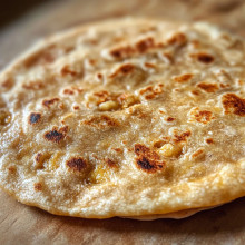 2-Ingredient Banana Flatbread
