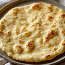 2-Ingredient Almond Flour Flatbread