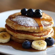  Maple Cinnamon Pancakes 