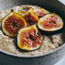 Fresh Fig & Honey Overnight Oats